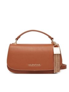 Valentino Torebka Iride VBS9OU09 Brązowy. Brązowe torebki klasyczne Valentino, bez wzorów, ze skóry, bez dodatków. Za 619,99 zł.