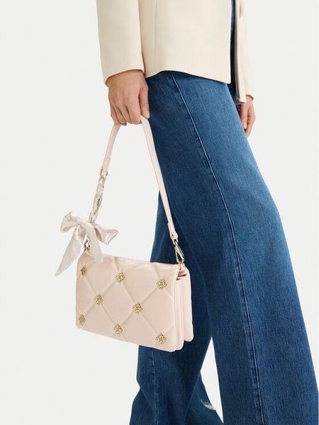 Nine West Torebka EO-Mott Sweet-KS2562-1 Écru. Torebki klasyczne Nine West, bez wzorów, z materiału, bez dodatków. Za 279,99 zł.