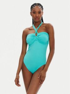 Seafolly Strój kąpielowy S. Collective 10271-942 Turkusowy. Niebieskie stroje jednoczęściowe Seafolly, bez wzorów, z syntetyku. Za 366,99 zł.