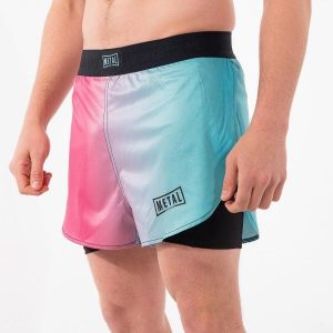 Krótki 2 w 1 Metal Boxe Miami Vice. Szorty METAL BOXE, bez wzorów, sportowe. Za 220,00 zł.