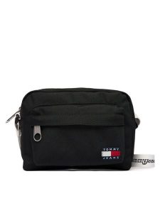 Tommy Jeans Torebka Tjw Ess Daily Crossover AW0AW18462 Czarny. Czarne torebki klasyczne Tommy Jeans, bez wzorów, z jeansu, bez dodatków. Za 289,99 zł.