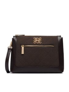 Nine West Torebka CEO-BLUSH ELEGANCE-JH7270 Brązowy. Brązowe listonoszki Nine West, bez wzorów, ze skóry, bez dodatków. Za 249,99 zł.