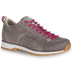 Buty trekkingowe damskie Dolomite Cinquantaquattro Low. Brązowe buty trekkingowe Dolomite, bez zapięcia. W wyprzedaży za 490,00 zł.
