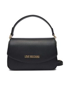 LOVE MOSCHINO Torebka JC4372PP0NKF0000 Czarny. Czarne torebki klasyczne LOVE MOSCHINO, bez wzorów, ze skóry, bez dodatków. Za 519,99 zł.