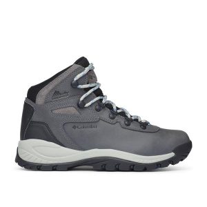 Buty Trekkingowe Damskie Columbia Newton Ridge Plus. Szare buty trekkingowe Columbia, z materiału, za kostkę, bez zapięcia. Za 450,99 zł.