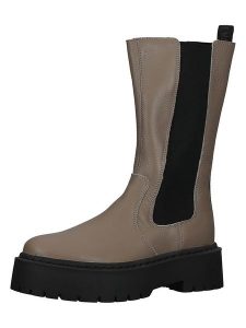 Steve Madden Skórzane sztyblety w kolorze brązowym rozmiar: 39. Brązowe botki Steve Madden, bez wzorów, bez zapięcia. Za 405,11 zł.