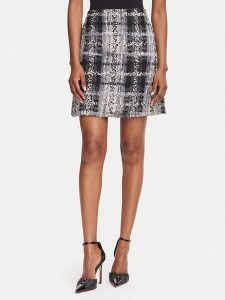 Rinascimento Spódnica midi CFC0131142003 Czarny Regular Fit. Czarne spódnice Rinascimento, s, bez wzorów, z syntetyku, midi. Za 469,99 zł.