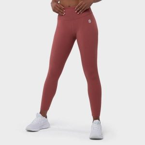 Legginsy sportowe ze średnim stanem Fitness Siroko Success. Brązowe legginsy SIROKO, bez wzorów, z nylonu. Za 105,00 zł.