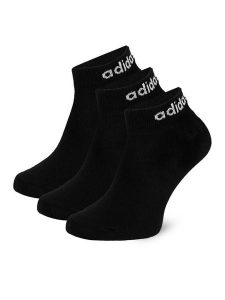 Adidas Skarpety krótkie C-IC1305 3-PACK Czarny. Czarne skarpetki ADIDAS, bez wzorów, z bawełny. Za 44,99 zł.