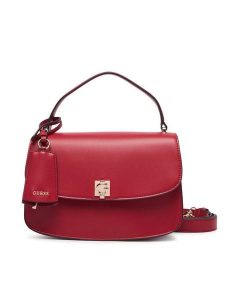 Guess Torebka Audrey HWVG97 34210 Czerwony. Czerwone torebki klasyczne Guess, z aplikacjami, ze skóry, bez dodatków. Za 584,99 zł.