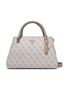 Guess Torebka Noelle II HWBG96 72070 Beżowy. Brązowe torebki klasyczne Guess, z aplikacjami, ze skóry, bez dodatków. Za 519,99 zł.