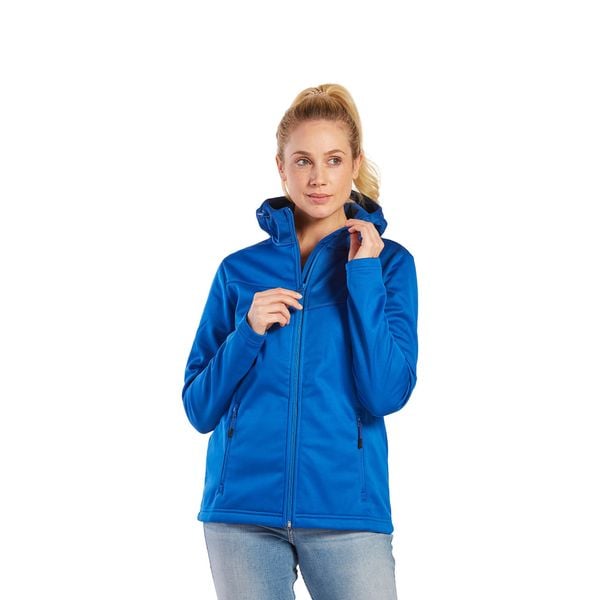 Kurtka damska Erima Softshell Performance. Niebieskie kurtki Erima, xs, bez wzorów, z softshellu, bez kaptura. Za 206,55 zł.