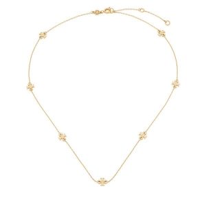 Naszyjnik Tory Burch. Żółte naszyjniki Tory Burch, złote. Za 834,99 zł.