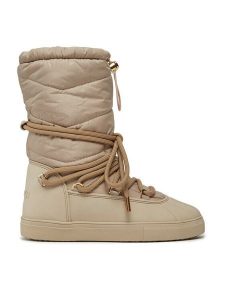 Inuikii Śniegowce Technical High 75205-105 Beżowy. Brązowe buty zimowe Inuikii, z materiału, bez obcasa, bez zapięcia. Za 859,99 zł.