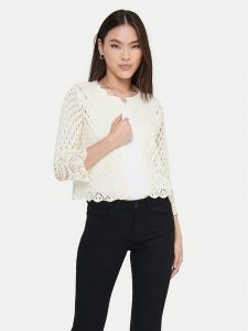 JDY Kardigan Sun 15184486 Écru Regular Fit. Kardigany JDY, z syntetyku. Za 109,99 zł.