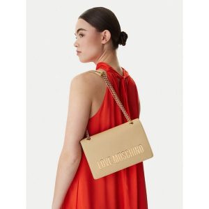 Torebka LOVE MOSCHINO. Brązowe torebki klasyczne LOVE MOSCHINO, bez wzorów, bez dodatków. Za 664,99 zł.