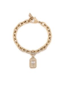 Guess Bransoletka JUBB06 348JW Złoty. Żółte bransoletki Guess, ze stali. Za 399,99 zł.