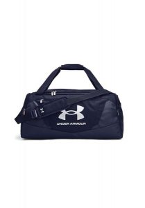 Torba sportowa unisex Under Armour Undeniable 5.0 Duffle M. Niebieskie torby podróżne i sportowe Under Armour, bez wzorów, z materiału, na ramię. Za 212,50 zł.