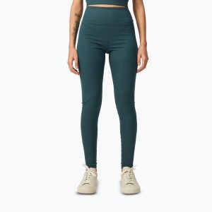 Legginsy Girlfriend Collective Rib. Zielone legginsy GIRLFRIEND COLLECTIVE, bez wzorów. Za 239,99 zł.