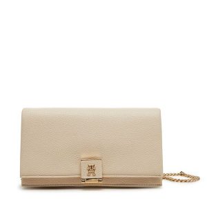 Torebka Tommy Hilfiger. Brązowe torebki klasyczne TOMMY HILFIGER, bez wzorów, bez dodatków. Za 389,99 zł.