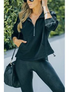 Milan Kiss Bluza w kolorze czarnym rozmiar: M. Czarne bluzy Milan Kiss, m, bez wzorów, bez kaptura. Za 127,65 zł.