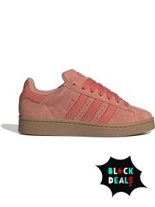 Adidas Skórzane sneakersy "Campus 00s" w kolorze jasnoróżowo-różowym rozmiar: 38. Różowe trampki ADIDAS, bez wzorów, bez zapięcia. Za 219,60 zł.
