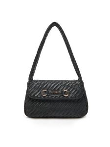 Guess Torebka HWWG95 30190 Czarny. Czarne torebki klasyczne Guess, z aplikacjami, ze skóry, bez dodatków. Za 369,99 zł.