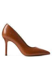 LAUREN RALPH LAUREN Szpilki Lindella II 802P09032002 Brązowy. Brązowe szpilki Lauren Ralph Lauren, bez wzorów, ze skóry, bez obcasa. Za 537,82 zł.