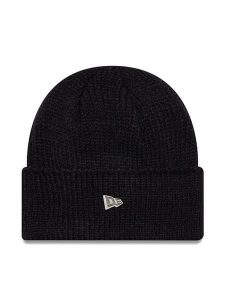 New Era Czapka Wide Cuff Beanie 60565447 Czarny. Czarne czapki New Era, bez wzorów, z materiału. Za 139,99 zł.
