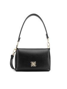 Nine West Torebka LDA5475 Czarny. Czarne torebki klasyczne Nine West, bez wzorów, z tworzywa sztucznego, bez dodatków. Za 229,99 zł.