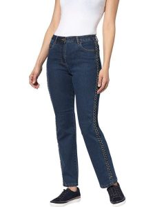 WITT WEIDEN Dżinsy - Regular fit - w kolorze granatowym rozmiar: 52. Niebieskie jeansy WITT WEIDEN, bez wzorów. Za 43,99 zł.