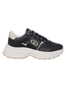 Liu Jo Skórzane sneakersy w kolorze czarnym rozmiar: 38. Czarne trampki Liu Jo, bez wzorów, bez zapięcia. Za 294,28 zł.