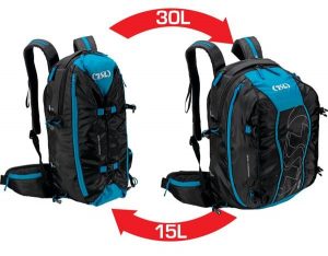 Regulowany plecak TSL Dragonfly 15-30 L. Niebieskie plecaki TSL. Za 554,50 zł.
