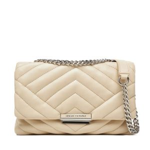 Torebka Armani Exchange. Brązowe torebki klasyczne Armani Exchange, bez wzorów, bez dodatków. Za 689,99 zł.