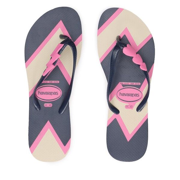 Japonki Havaianas. Klapki Havaianas, bez wzorów, bez obcasa. Za 59,99 zł.