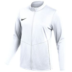 Bluza damska Nike Dri-Fit Park 26. Białe bluzy Nike, bez wzorów, z materiału, bez kaptura. Za 121,99 zł.