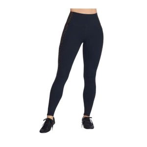 Legginsy damskie Skechers LG73-CHT czarne L. Czarne legginsy Skechers, bez wzorów. Za 175,99 zł.