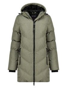 Geographical Norway Kurtka pikowana "Bisous" w kolorze khaki rozmiar: XXL. Brązowe kurtki Geographical Norway, xxl, bez wzorów, bez kaptura. Za 230,04 zł.