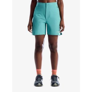 Spodenki turystyczne damskie Berghaus Kinnivie Trail Short Af. Niebieskie szorty Berghaus, bez wzorów, sportowe. Za 379,49 zł.