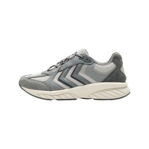Trenerzy Hummel Reach Lx 6000 Urban. Szare buty sportowe Hummel, bez wzorów, bez zapięcia. W wyprzedaży za 309,50 zł.