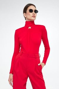 Body damskie ELISABETTA FRANCHI. Body i gorsety Elisabetta Franchi, bez wzorów. W wyprzedaży za 980,85 zł.