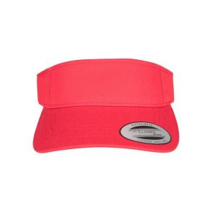 Czapka Flexfit curved visor. Czerwone czapki FLEXFIT, bez wzorów, sportowe. Za 46,00 zł.