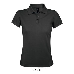 Damska koszulka polo Sol's Prime. Szare bluzki SOL'S, s, bez wzorów, eleganckie, bez kołnierzyka, bez ramiączek. Za 124,00 zł.