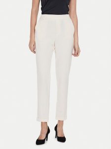 Vero Moda Chinosy Maya 10225280 Beżowy Regular Fit. Brązowe chinosy Vero Moda, bez wzorów, z syntetyku. Za 99,99 zł.