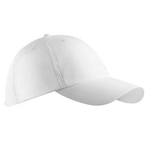 Czapka z daszkiem do golfa WW500. Białe czapki INESIS, bez wzorów, z materiału. Za 29,99 zł.