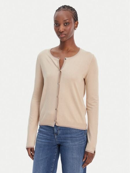 Liu Jo Kardigan WA6280 MS49I Beżowy Regular Fit. Brązowe kardigany Liu Jo, z wiskozy. Za 429,99 zł.