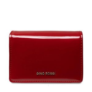 Portfel GINO ROSSI. Czerwone portfele Gino Rossi, bez wzorów. Za 149,99 zł.