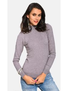 William de Faye Golf w kolorze szarym rozmiar: 42. Szare golfy William de Faye, bez wzorów, z kaszmiru. Za 104,99 zł.