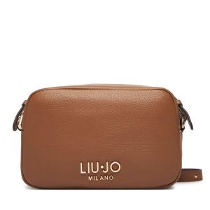 Torebka Liu Jo. Brązowe listonoszki Liu Jo, bez wzorów, bez dodatków. Za 489,99 zł.
