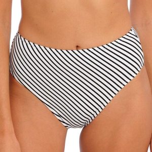 Figi do kostiumów kąpielowych dla kobiet Freya Jewel cove. Białe figi Freya, bez wzorów, z materiału. Za 180,50 zł.